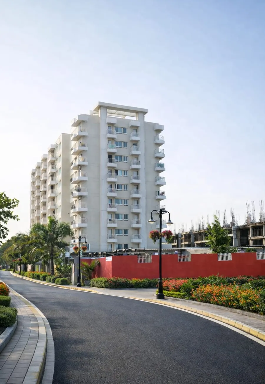 Emerald Tower, completed and ready to move