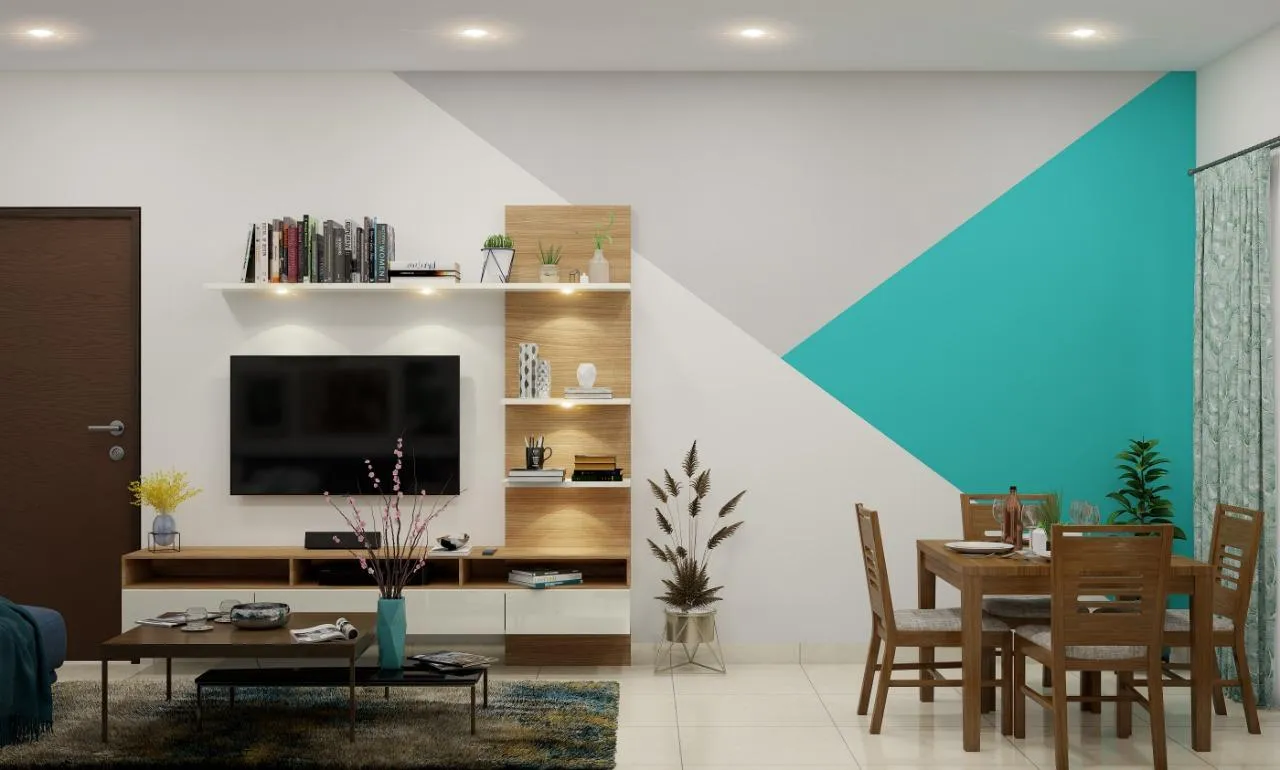 Living and dining interior